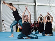 Die Gymnastikgruppe Kreuzlingen in Aktion. (Bild: Noemi Amrhein)