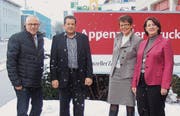 Renzo Andreani, Markus Rusch, Marianne Koller-Bohl und Karin Jung. (Bild: pd)