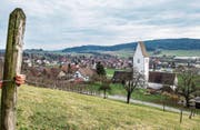 Vom Kirchbergerbühl lässt sich das ganze Dorf bis zum Immenberg überblicken. (Bild: Reto Martin)