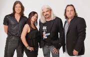 Ein Höhepunkt des diesjährigen Programms: Das österreichische Quartett Die Echten verbindet Komödiantisches mit stimmgewaltigen Rocksongs. (Bild: pd)