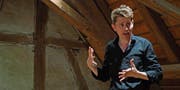 «Etwas absurd Beschwingtes»: Michael Fehr im Bodmanhaus Gottlieben. (Bild: Dieter Langhart)