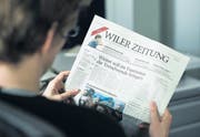 Die Verlagsrechte der Wiler Zeitung gehen an die St. Galler Tagblatt AG über. (Bild: Coralie Wenger)
