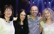 Ein Quartett aus Schaffhausen: Debora Suter, Sarah Prosdocimo, Gianpaolo Prosdocimo, Daniela Prosdocimo.