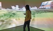 Navigationsforschung im 3D-Labor des Geographischen Instituts der Universität Zürich. Bild: Bruno Knellwolf (Universität Zürich)