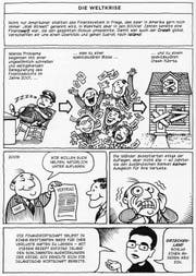 Die Geschichte der Wirtschaft im Comic, vom Mittelalter bis ins hochaktuelle Heute. (Bild: pd)