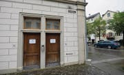 Die öffentliche WC-Anlage an der Ecke Bahnhofstrasse/Kirchgasse in der Bischofszeller Altstadt. (Bild: Donato Caspari)
