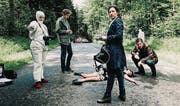 Eine Tote gibt Rätsel auf: So fängt der zehnte Schweizer «Tatort» an. (Bild: srf/Daniel Winkler)