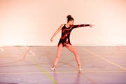 Vivian Tiefenthaler, Gymnastik-Gruppe Kreuzlingen, 1. Rang Schweizer Meisterschaft Gymnastik 2-tlg Jugend. (Bild: PD)