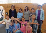 Eine vergnügte Truppe beim Ausflug ins «Fägnäscht». (Bild: pd)