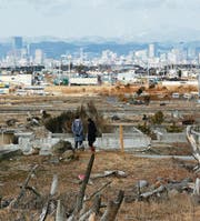 Blick auf die nordjapanische Stadt Sendai fünf Jahre nach dem Tsunami: Allein hier starben 2011 940 Menschen. (Bild: epa/Kimimasa Mayama)