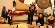 Marie-Louise Dähler, Paul Giger und Pudi Lehmann sind das Trio «klangreich». (Bild: Markus Bösch)