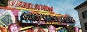 Der «Wirbelsturm» zog viele Jugendliche an. (Bild: Markus Bösch)