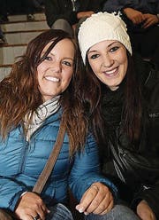 Evelyn Sturzenegger und Melanie Tobler.