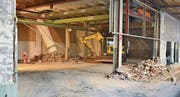 Einstiges Fabrikareal im Umbruch (Bild: Max Eichenberger)