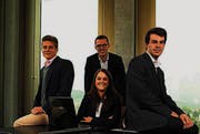 Das Studierenden-Team der FHS war für die Parm AG im Einsatz. (Bild: pd)