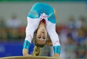 Giulia Steingruber wird ihre EM-Titel im Sprung und im Boden im kommenden Jahr nicht verteidigen können. (Bild: Keystone)