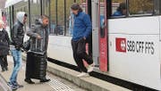 Betonschwellen erleichtern in Bischofszell den Einstieg; für grössere Investitionen in die Nebenlinie fehlt oft das Geld.