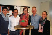 Der Vorstand: Katja Nobs, René Walther, Sandra Stadler, Patrik Hugelshofer und Denise Neuweiler