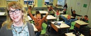 Der Umzug an die Industriestrasse in Bronschhofen habe sich gelohnt, sagt Schulleiterin Gabriela Fieseler. «Die ersten Erfahrungen sind positiv, Kinder und Betreuerinnen fühlen sich in den grossen Räumen wohl.» (Bild: Roland P. Poschung)
