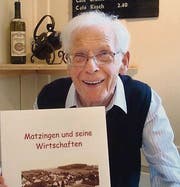 Ferdinand Stutz hat die Matzinger Wirtschaftsgeschichte erforscht. (Bild: pd)