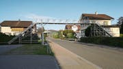 Die provisorische Leitung führt über die Thalerstrasse, entlang von Biberhölzliweg und Waisenhausweg bis zur Turnhalle. (Bild: Stadt Rheineck)