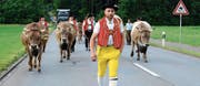 Familie Bühler ist zum 25. Mal auf Eidenen z’Alp (Bild: Corinne Hanselmann)