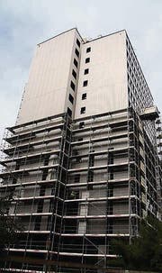 Fassade auf der Nordseite.