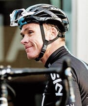 Chris Froomes Ruf ist nach dem Befund des vergangenen Jahres ziemlich ramponiert. (Bild: Cati Cladera/EPA (Mallorca, 14. Dezember 2017))