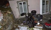 Totalschaden ist das Resultat dieses Quad-Unfalls. (Bild: pd)