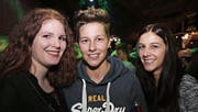 Für sie ist der Donnerstag nur das Vorspiel: Nicole Grob, Corina Meili und Martina Meili. (Bilder: Chris Marty/tgplus.ch)