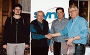 Martin Imhof, August Kolb, Markus Noser und Ernst Zülle. (Bild: PD)