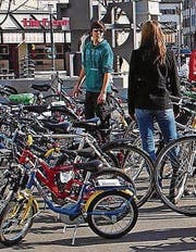 An der Börse gibt es gebrauchte Velos aller Grössen. (Bild: PD)