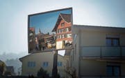 In Untereggen hält sich scheinbar hartnäckig das Gerücht, der Gemeinderat Marius Geiger sei weggezogen. (Bild: Michel Canonica)