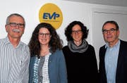 Sie stellten die Schwerpunkte 2018 vor: Urs-Peter Beerli, Elisabeth Rickenbach, Nina Beerli und Wolfgang Ackerknecht. (Bild: Kurt Peter)