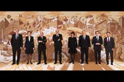 «BUNDESART – Das kunstvolle Bundesratsfoto» heisst das Konzept, für das sich Bundespräsident Alain Berset entschieden hat. (Bild: Stephane Schmutz)