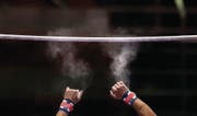 Gleich mehrere Athleten, die um ein Olympiaticket kämpfen, stürzen in St. Gallen. (Bilder: Benjamin Manser)