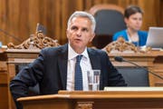 Aussenminister Didier Burkhalter gibt sein Amt per 31. Oktober ab. (Bild: ALESSANDRO DELLA VALLE (KEYSTONE))