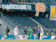 Der FC Luzern ist das schwächste Team der Rückrunde – und enttäuscht seine Anhänger auch in Bern. (Bild: ky/Peter Klaunzer)