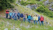 Die Ministranten und ihre Begleiter genossen den Tag im Bündnerland. (Bild: pd)