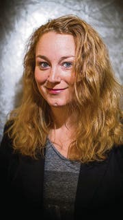 Projektleiterin Regina Rüesch wird von ihren Arbeitskollegen liebevoll «Drache» genannt. (Bild: Urs Bucher)