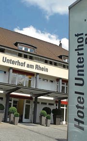Eingang zum einstigen Seminarhotel Unterhof in Diessenhofen. Der neue Besitzer will hier Wohnungen einbauen lassen. (Archivbild: Nana do Carmo)