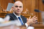 Bundesrat Alain Berset. (Bild: PETER SCHNEIDER (KEYSTONE))