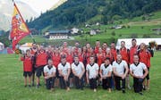 Zufriedene Gesichter nach dem gelungenen Wettkampf beim STV Sax. (Bilder: PD)