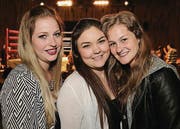 Julia Graf (20) aus Kreuzlingen, Samantha Ettisberger (21) aus Zuben und Jannette Straub (22) aus Kreuzlingen. (Bilder: Chris Marty)
