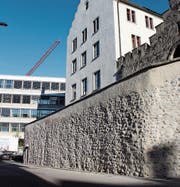 Der Mauerabschnitt entlang der Schlossgasse ist saniert. (Bild: PD)