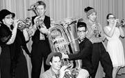 Die Musiker der Brass Band sind bereit für die Unterhaltungsabende. (Bild: pd)