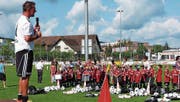 Das 12. Axpo-Fussballcamp in Aadorf steht wiederum unter der Leitung von Bernd Voss. (Bild: Kurt Lichtensteiger)