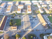Das 21000 Quadratmeter umfassende Areal des ehemaligen Zeughauses Wil betrachtet die SP als möglichen und idealen Standort. Gebäude und Boden sind im Besitz der Stadt. (Bild: Simon Dudle)