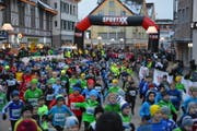 3808 Läuferinnen und Läufer haben am Gossauer Weihnachtslauf teilgenommen - so viele wie noch nie. (pd)
