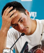 Ein Tennisprofi auf Abwegen: Seit Bernard Tomic auf der Tour unterwegs ist, begleiten ihn Eklats. (Bild: Dave Hunt/EPA)